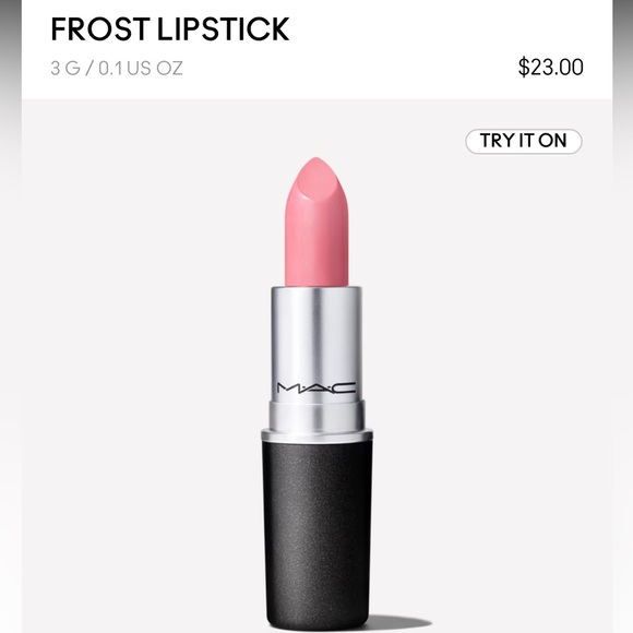 💋 ANGEL a MAC FROST LIPSTICK. RETAIL $23. **NEW IN BOX. - Picture 8 of 9